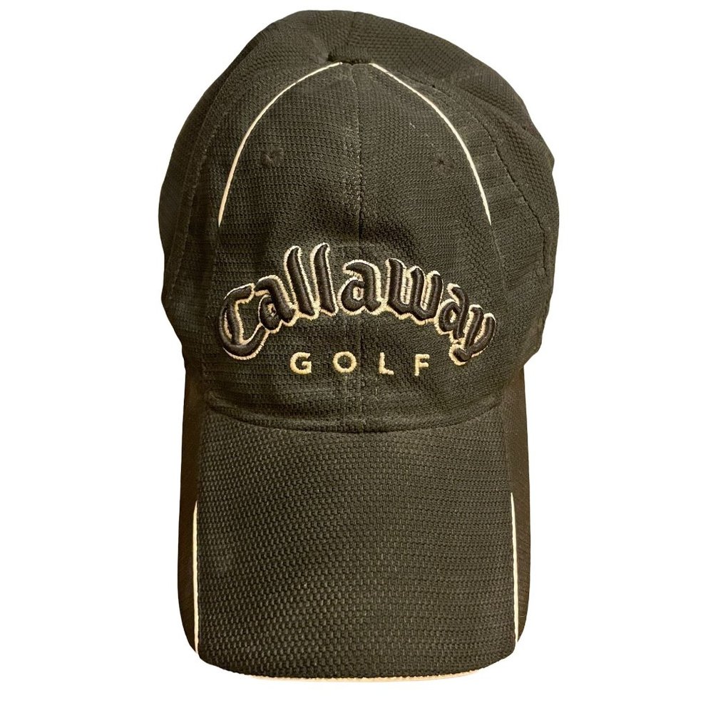 Callaway Golf‎ Black X Series Hat Cap Adjustable Strap One Size Fits Most